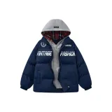 Темно-синий [Красный капюшон, стиль для многослойности эстетики]