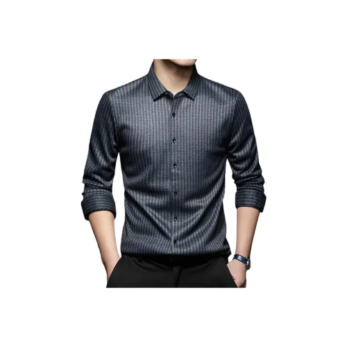 SENJIALUO Мужские рубашки