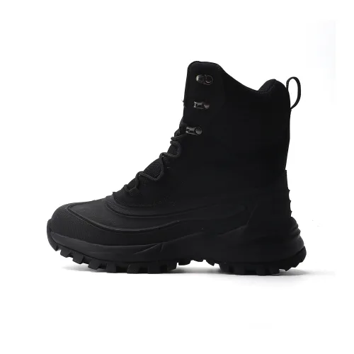 XIDELONG Покрытие Ударопрочное Анти-Твист Высокий Топ Альпинистская Обувь Мужская Черная