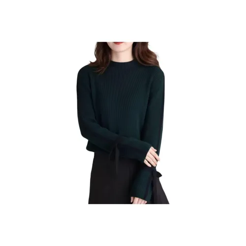 XIANGTIANE Зеленый Женский Трикотаж