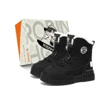 Черный с флисовой подкладкой