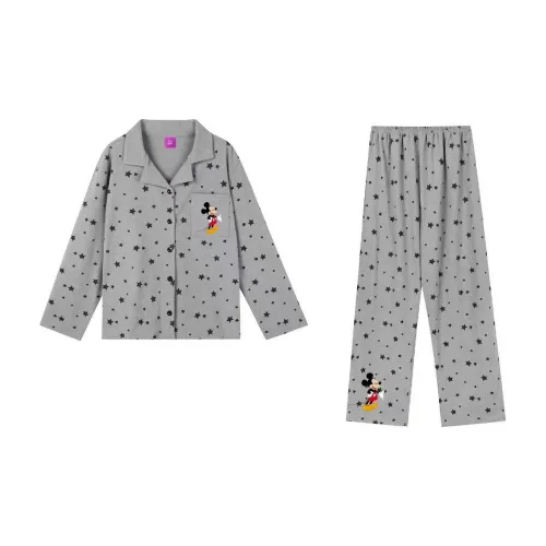 Disney Slate Gray Women's Pajama Sets