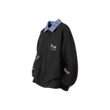 Черный с флисовой подкладкой