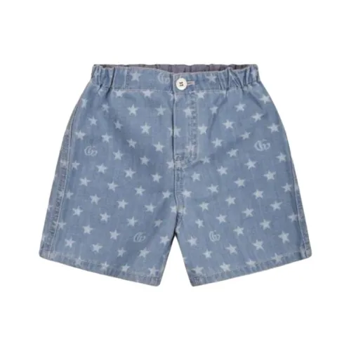 GUCCI Шорты Infant и Toddler Blue