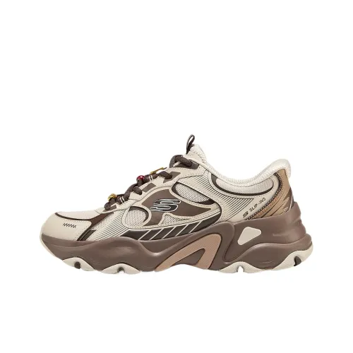 Skechers D'LITES 5,0 Устойчивые к истиранию Поддержка Легкий Увеличение Высоты Амортизация Низкий Топ Кроссовки Мужские