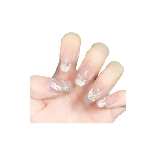 MONLEYTA 424 Стеклянные бусины Кошка's Eye Русалка Короткий LADDER Нежно-розовый Градиентный Однотонный