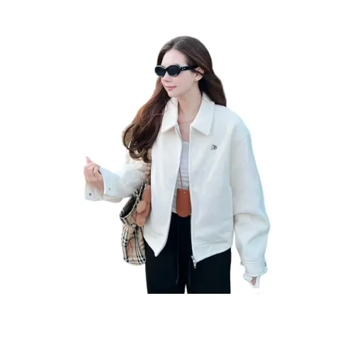 ZEKIKO STUDIO Молоко Белый Женский Куртка