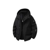 Black Basic Windbreaker  
Черный Базовый Ветровка