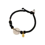 Браслет с застежкой Ping An - Элегантный черный