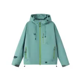 Горчичный Синий Серый [One-on-one Ветровка]