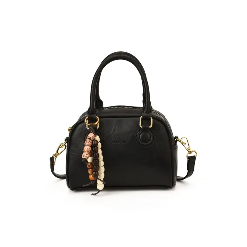 RIVMIND ПУ (полиуретан) с замшей сумка стандартная женская черный кофейный коричневый