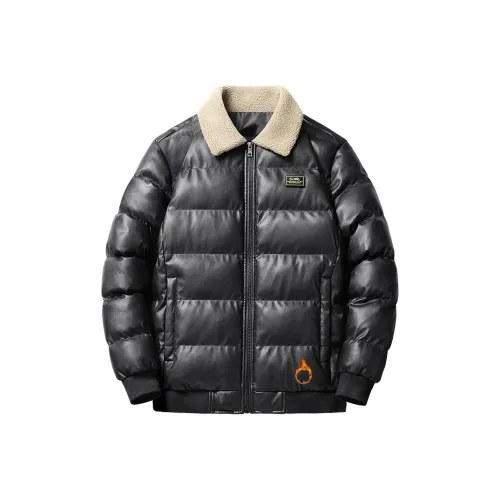 ZUOAN Шерсть Ожерелье-чокер Пуховая куртка Мужской