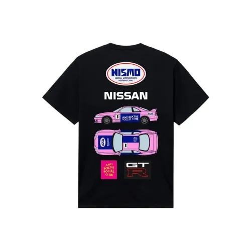 ANTI SOCIAL SOCIAL CLUB CO-TITLED x Nissan Ниссан Коллаборация Fw25 T Рубашка Унисекс