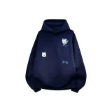 Темно-синий, синий, с флисовой подкладкой [стандартный размер]