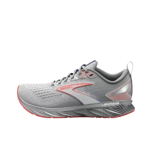 Brooks Амортизация Низкий Топ Беговые Кроссовки Мужские Серые