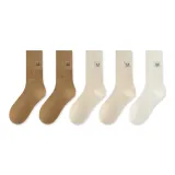 5 пачек (2 светло-коричневых, 2 овсяных, 1 экрю)