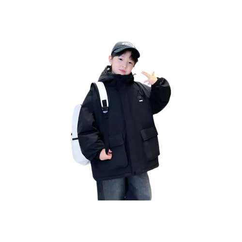 LONGZHIWU Хлопковый пуховик для подростков