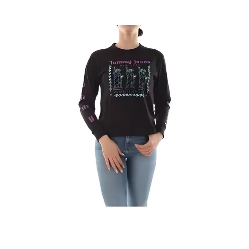 Tommy Hilfiger Черные Женские T-рубашки