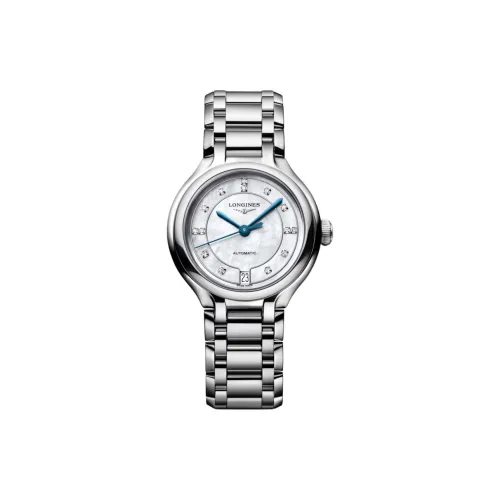 LONGINES Elegant Collection Автоматический Механический Механизм Женские Часы Зонт 34 мм Белый Циферблат