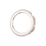 Розово-золотой чехол для часов