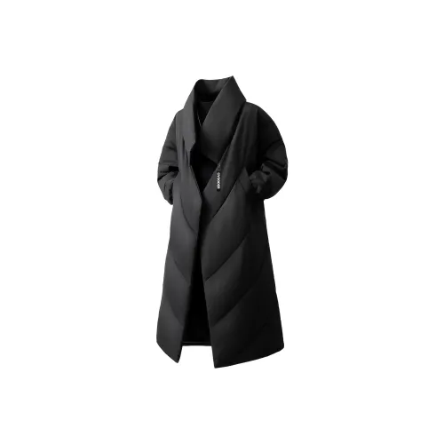 CVOOOER Черный Унисекс Пуховики