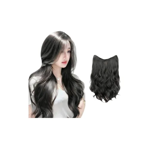 MUNINGFEI Ван-Пис Длинные Волосы Расческа Парик Бесшовный И Натуральный Увеличение Объема И Объем Волос