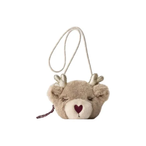 ZARA Collaboration Полиэстер Сумка через плечо Женская Коричневая