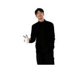 Черный с флисовой подкладкой