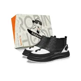 Чёрный и белый с флисовой подкладкой