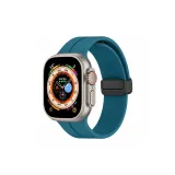 Рок Синий (Жидкость Силикон и Металлическая пряжка из нержавеющей стали)