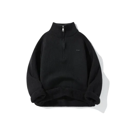 PAL ONGACO Черный [С флисовой подкладкой улучшенный] Унисекс Свитера