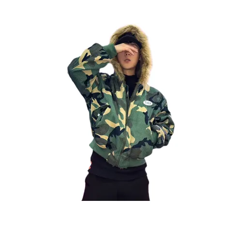 T IRA Камуфляж С подарками Съемный Брошь Унисекс Пуховики