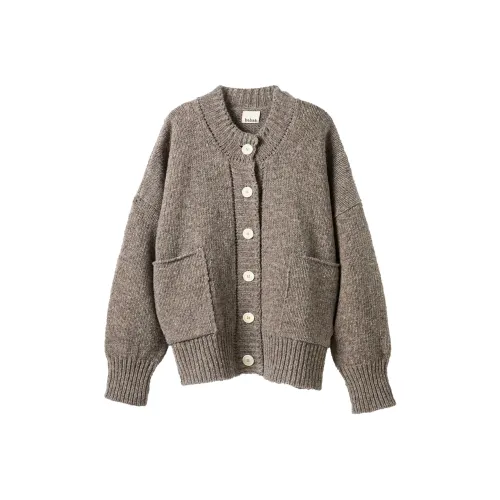 Babaà Кардиган No11 Темный Туманный Свитер Женские