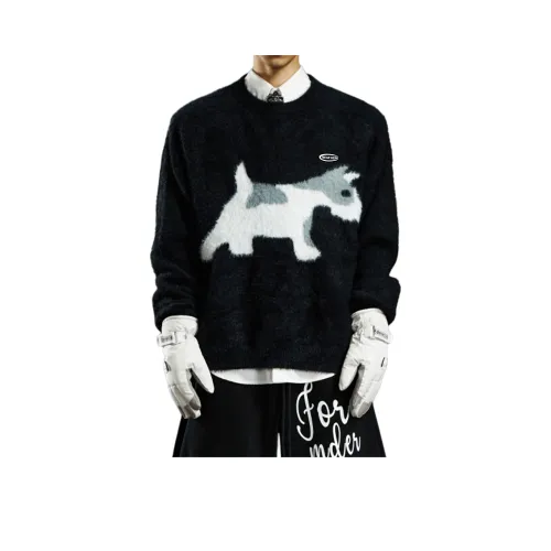 NEAR HERE Черный Унисекс Трикотаж