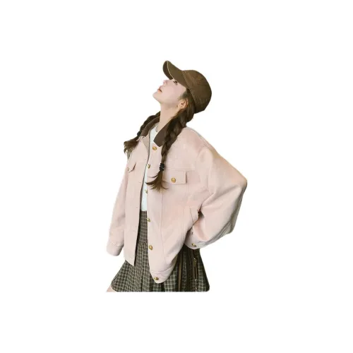 Cotton Gene Розовый Женский Куртки