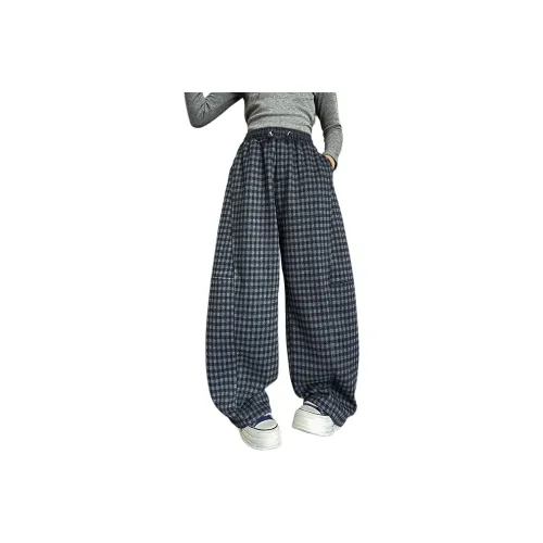 Marcolor Синие Штаны с Флисовой Подкладкой для Школы Вязаные Спортивные Штаны