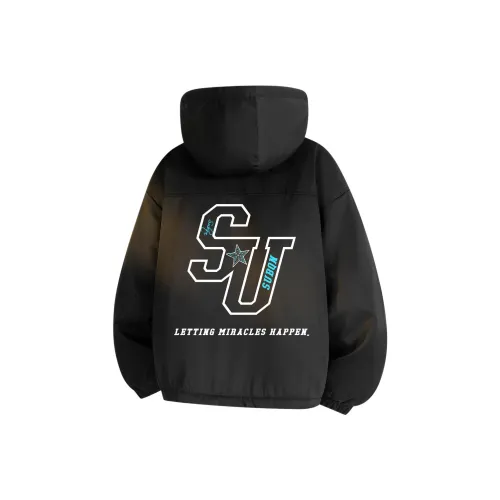 SUBEIQINGNIAN Хлопковый пуховик унисекс