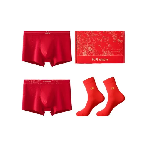 MIIOW Мужские Подарочные Наборы Трусов