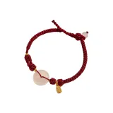 Мир, застежка, браслет - радостный красный цвет