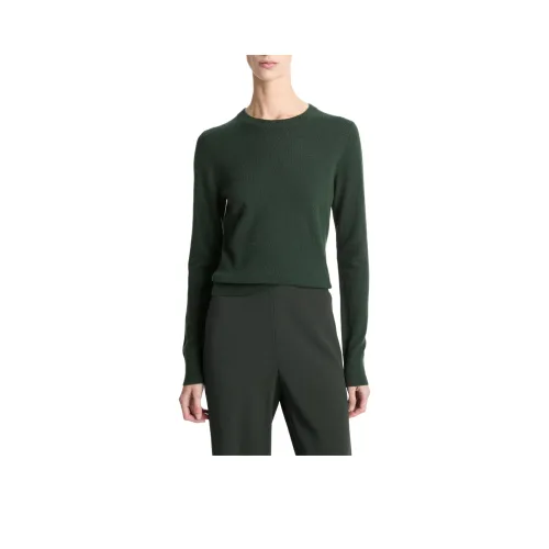 VINCE Зеленый Женские Кашемировые Свитера