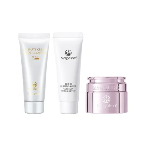 MAGELINE Очищающее средство 15 г + Тоник 15 мл + Эльф Крем для глаз 5 г