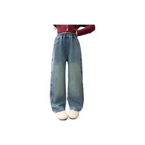 MUTONGSHAONIAN Синие школьные джинсы