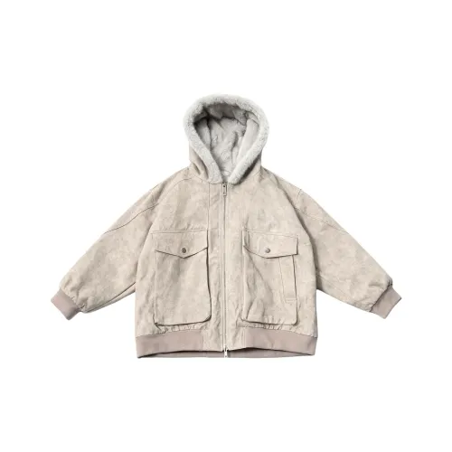 JIE STUDIO Овсяные унисекс куртки