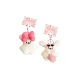 [2 упаковки] Розовый бант + розовый клатч сумка