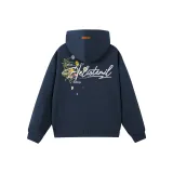 Тяжелый полиэстер-хлопок, темно-синий (с флисовой подкладкой)