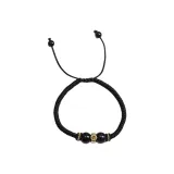 Вязаные ткани Удачи Черный шнур - Китайский зодиак Бык и Тигр