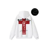 Белый (с флисовой подкладкой и утолщением)