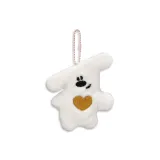 Милый брелок в виде щенка (белый)