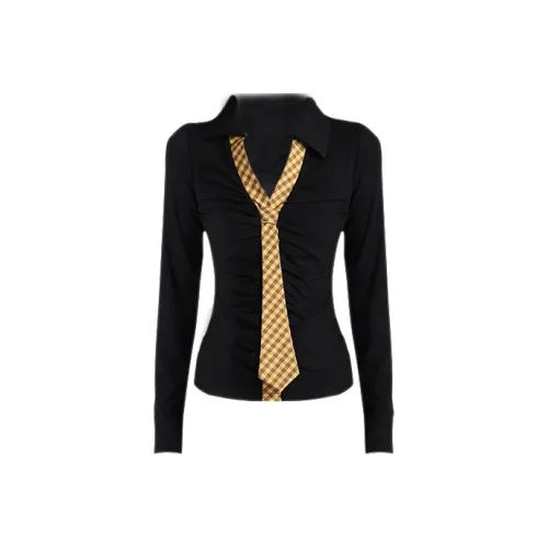 ONNFB Черный Spells Желтый Женские Трикотаж