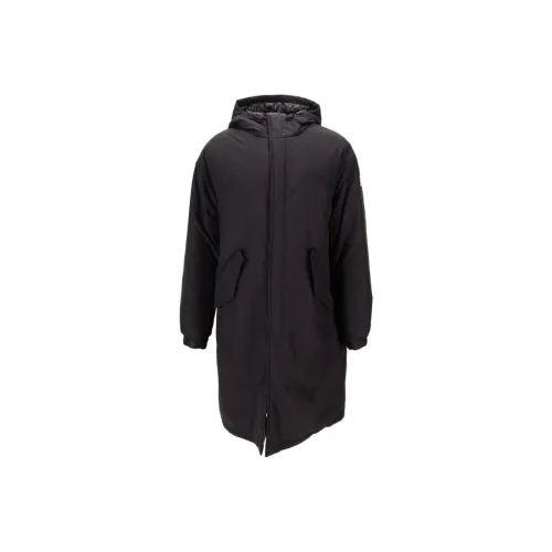 MONCLER Черное мужское пальто